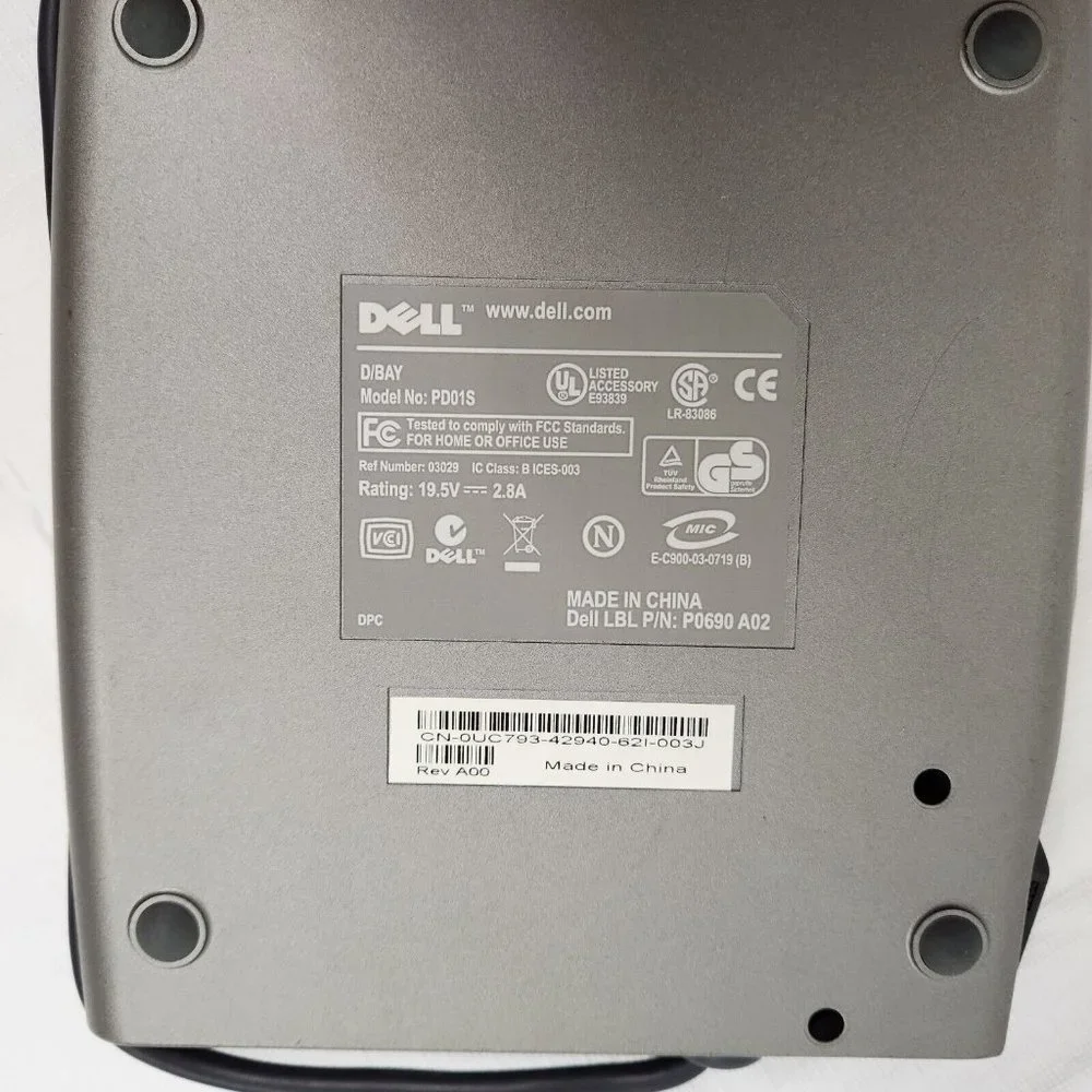 Dell Disc Player Model PD01S Untested